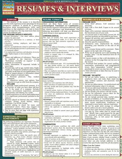 Resumes And Interviews Barchart