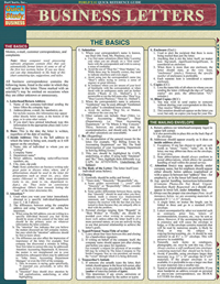 Business Letters Barchart