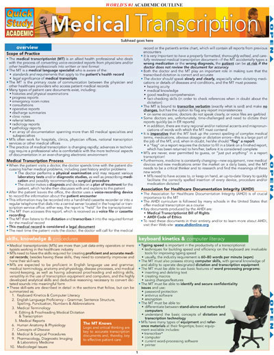 medical terminology report medical terminology report